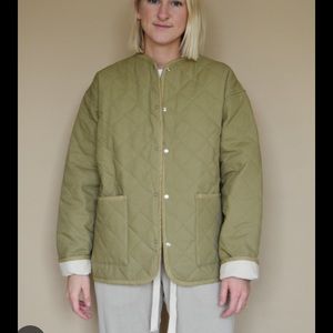 Olive Milo Coat Small from Seek Shelter